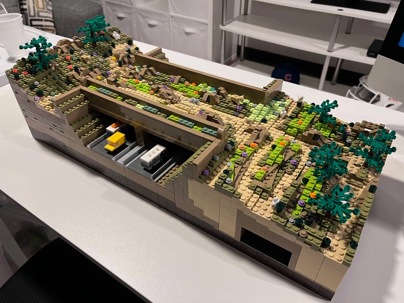 There's A Lego Version Of The World's Biggest Wild Animal Crossing That's Being Built In LA. You Can Help Take It To The Next Level